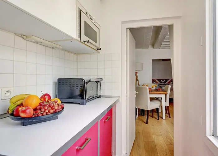 Апартаменты Bnbnova - 1br - Pompidou & *